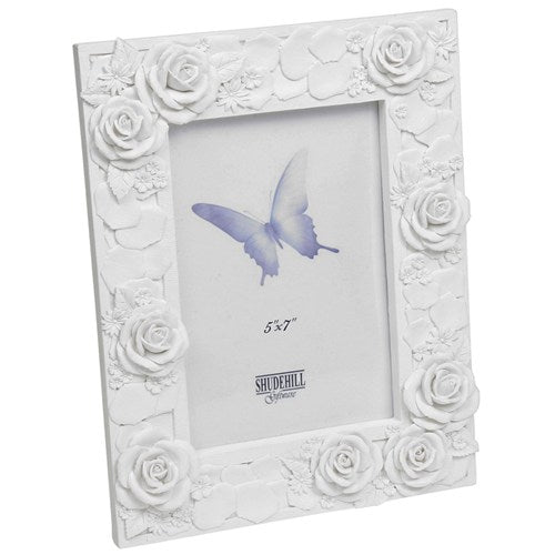 Rama foto cu trandafiri albi (L) - 31952