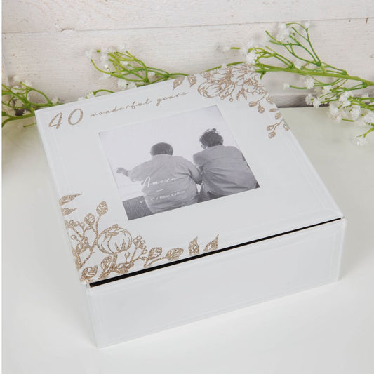 Caseta amintiri cadou aniversare 40 ani casatorie - DGAM12540