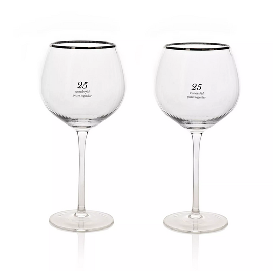 Set 2 pahare 25 Wonderful Years Together - AM22425