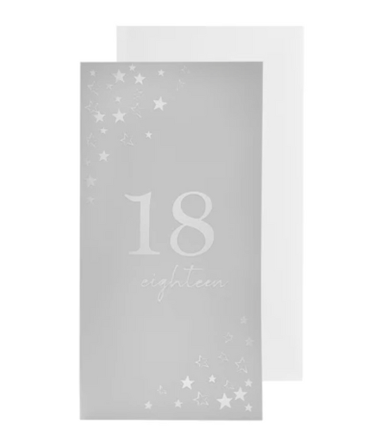 Plic pentru bani sau vouchere cadou 18 ani - MS135