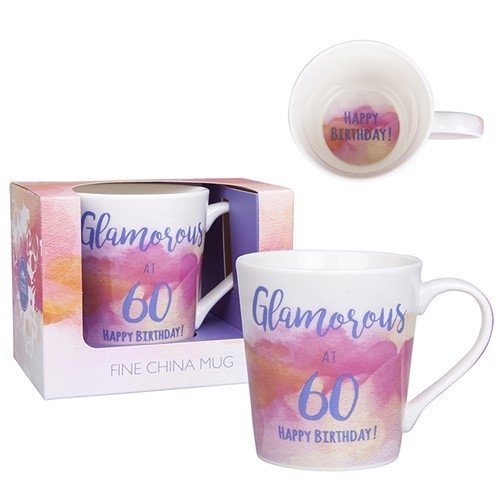 CANA MODEL ACUARELA PENTRU 60 ANI - DSLP33904 - Cadouri Superbe