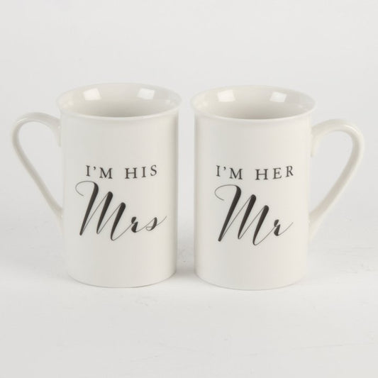 SET CANI "I'M HER MR & I'M HER MRS" - DSWG819 - Cadouri Superbe