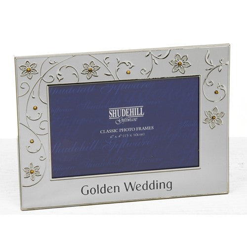 Rama foto cu flori cadou pentru Nunta de Aur - 74450