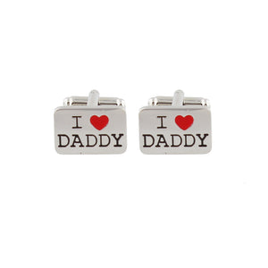 Butoni "I love daddy" (Te iubesc Tata) - DGHM1108