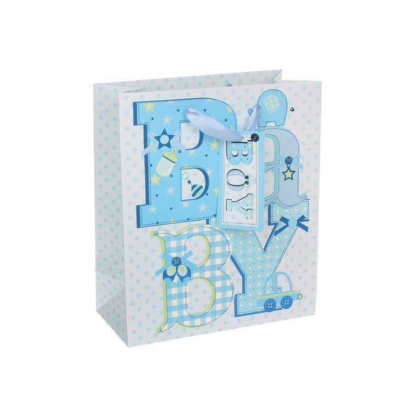 Punga cadou bleu Baby(M) - E131583 Punga cadou bleu Baby(M) - E131583