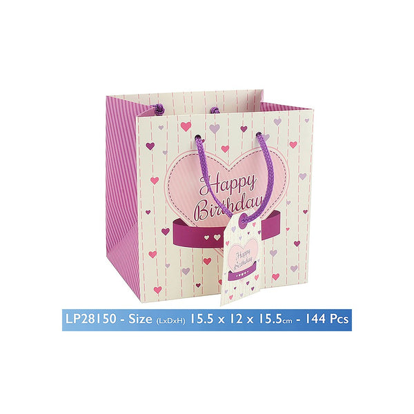 Punga cadou mica pentru zi de nastere (S) - LP28150 Punga cadou mica pentru zi de nastere (S) - LP28150