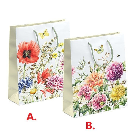 PUNGA CADOU MARE CU FLORI - DSTB0022 - Cadouri Superbe