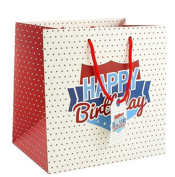 PUNGA MICA DE CADOU HAPPY BIRTHDAY (LA MULTI ANI!) - DSLP28152 - Cadouri Superbe
