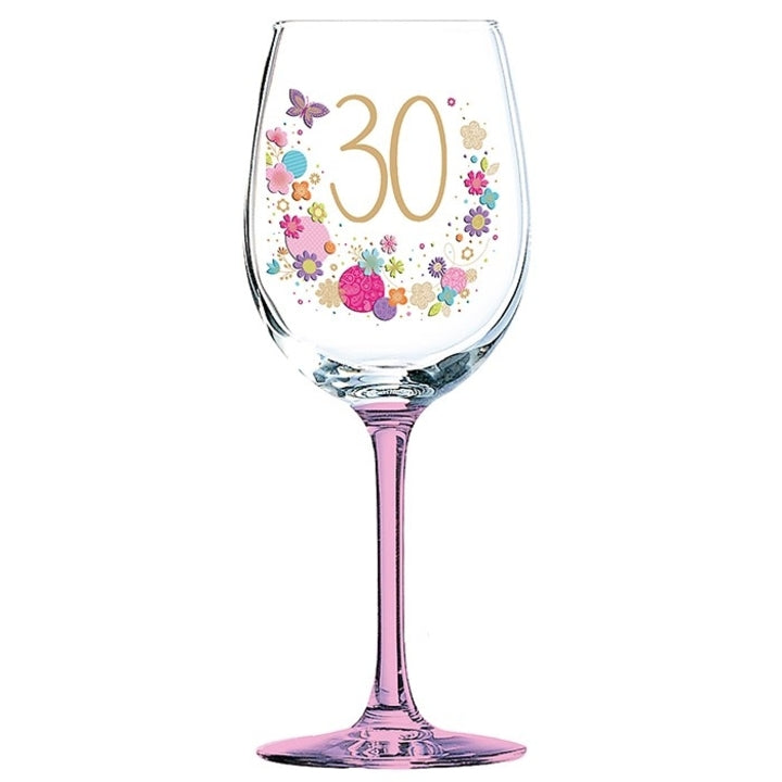 PAHAR VIN CADOU 30 ANI "LULU" - DSGLS0125 - Cadouri Superbe