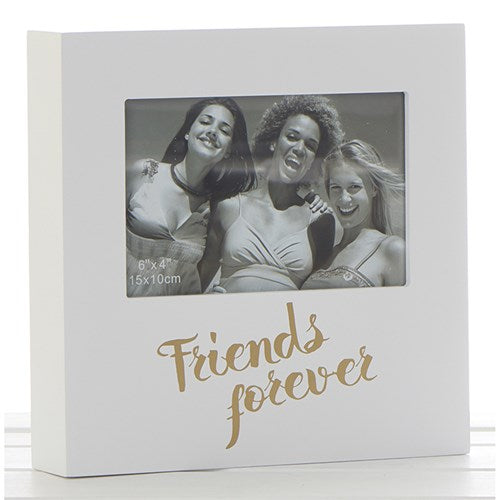 Rama foto Friends forever cu text auriu - 271450