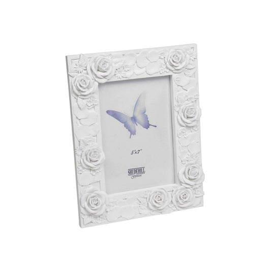 Rama foto cu trandafiri albi (L) - 31952