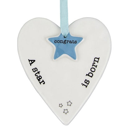 Placuta inimioara cadou baietel nou nascut - 323552