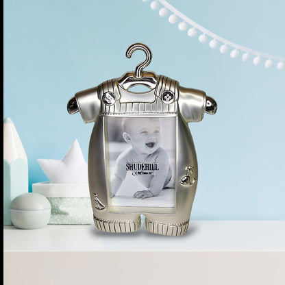 Rama foto argintata rochita sau salopeta - 53623 - Cadouri Superbe