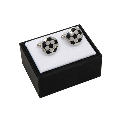 Butoni forma de minge de fotbal - 69650 - Cadouri Superbe