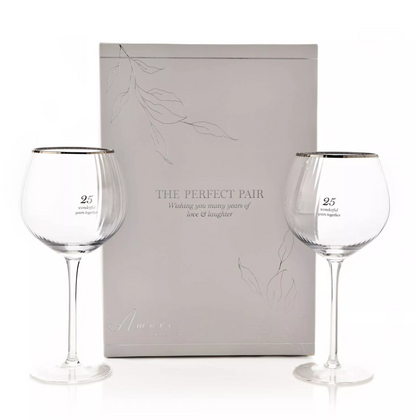 Set 2 pahare 25 Wonderful Years Together - AM22425