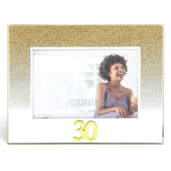 Rama foto aurie cadou 30 ani - FG60430 - Cadouri Superbe