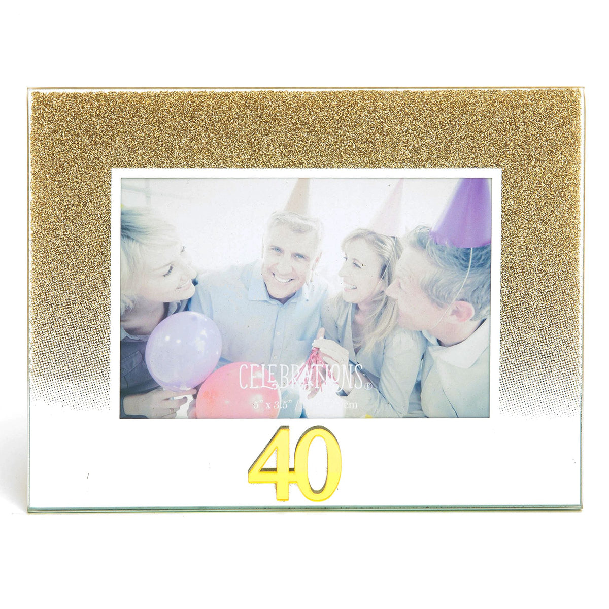 Rama foto aurie cadou 40 ani - FG60440 - Cadouri Superbe
