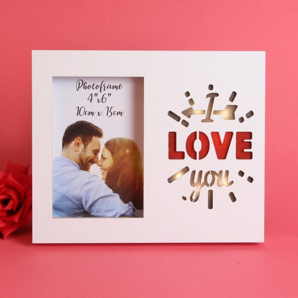 RAMA FOTO CU LUMINITE I LOVE YOU - DSFW576 - Cadouri Superbe