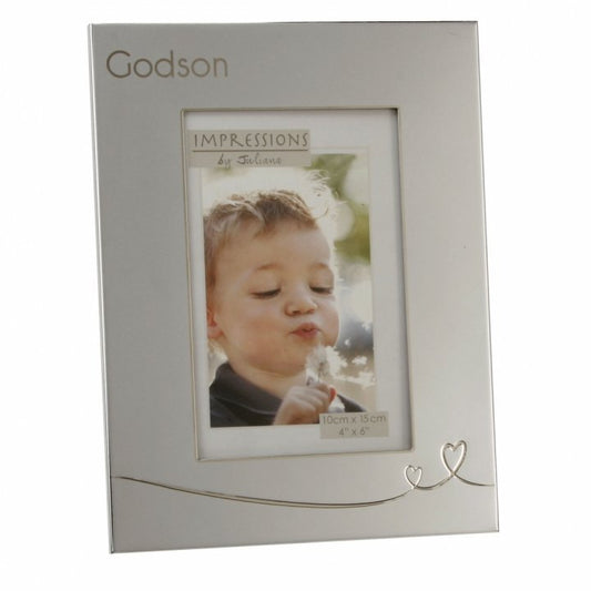 RAMA FOTO ARGINTATA "GOD SON " ( FIN) - DSFS1005GS - Cadouri Superbe