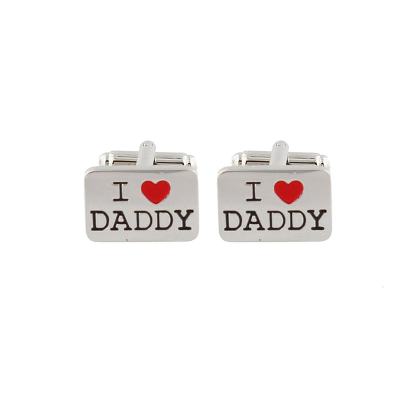 Butoni "I love daddy" (Te iubesc Tata) - DGHM1108