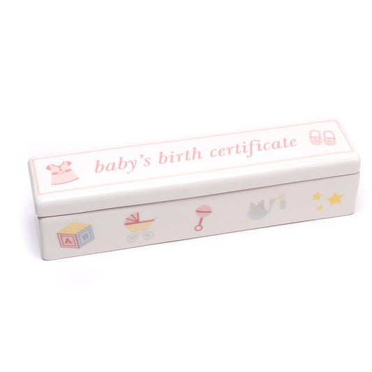 Suport certificat nastere fetita - CG1828 - Cadouri Superbe