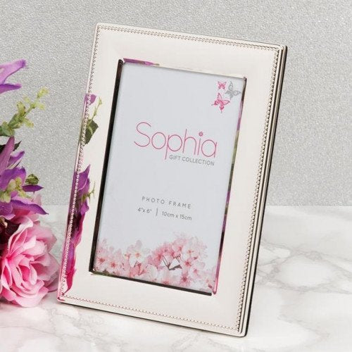 Rama foto argintata Sophia 10x15 - FS102246