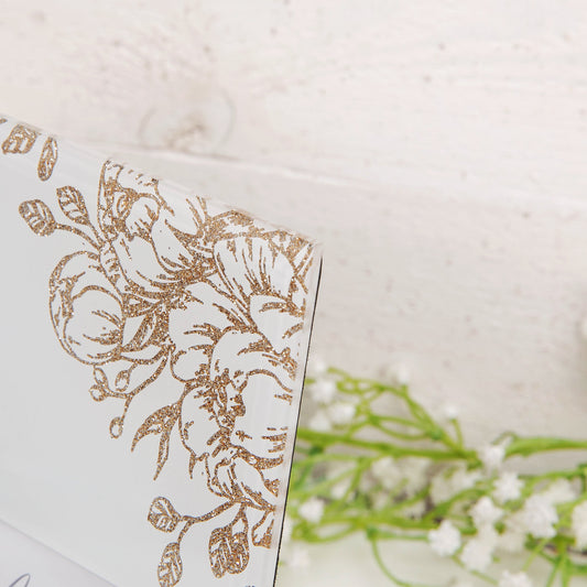 Rama foto aniversare 50 ani cu sclipici - WG1065 - Cadouri Superbe